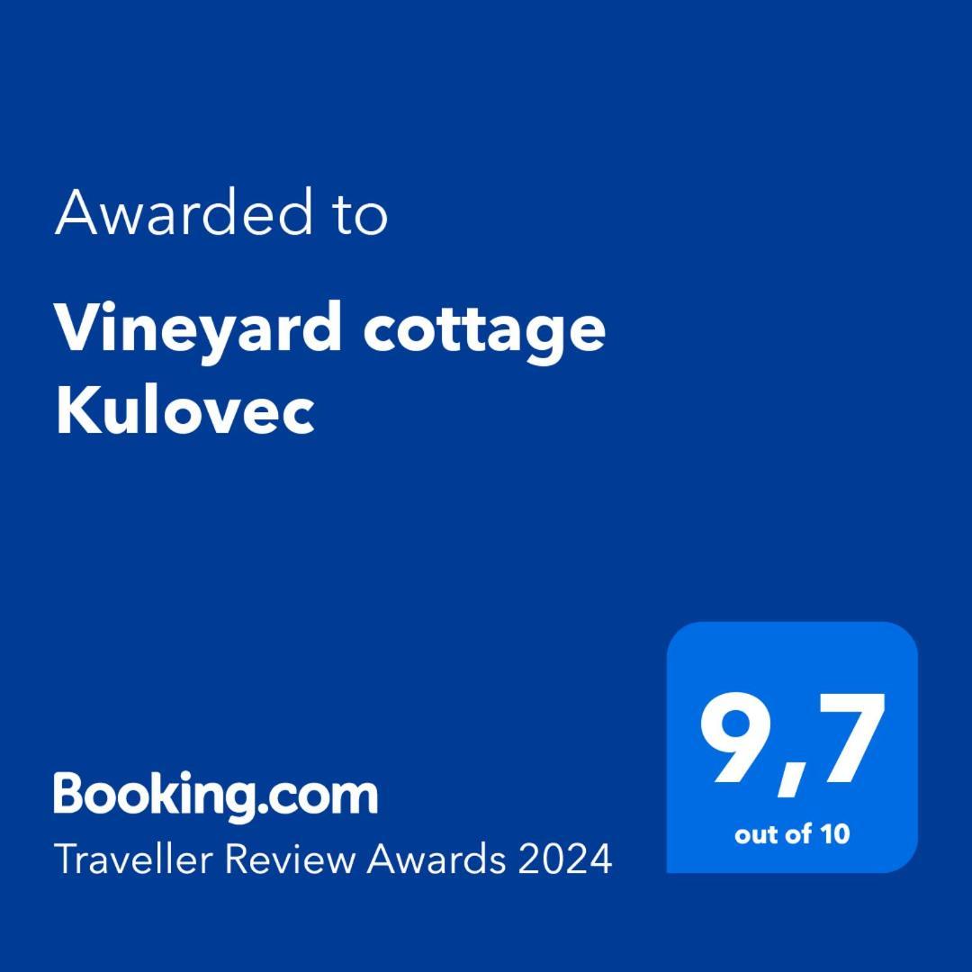 Vineyard Cottage Kulovec Ursna Sela Esterno foto
